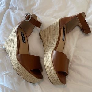 Tan Wedges